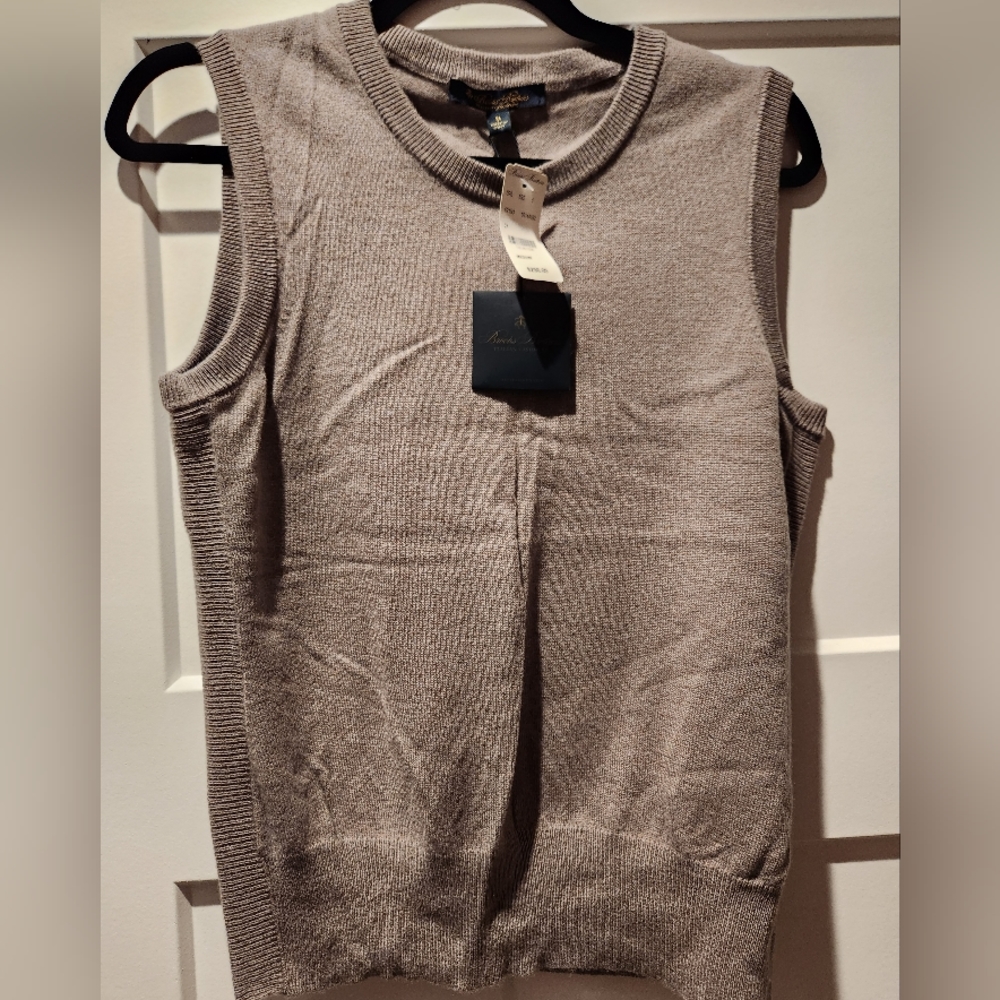 NWT Italian Cashmere Brooks Brothers Shell
